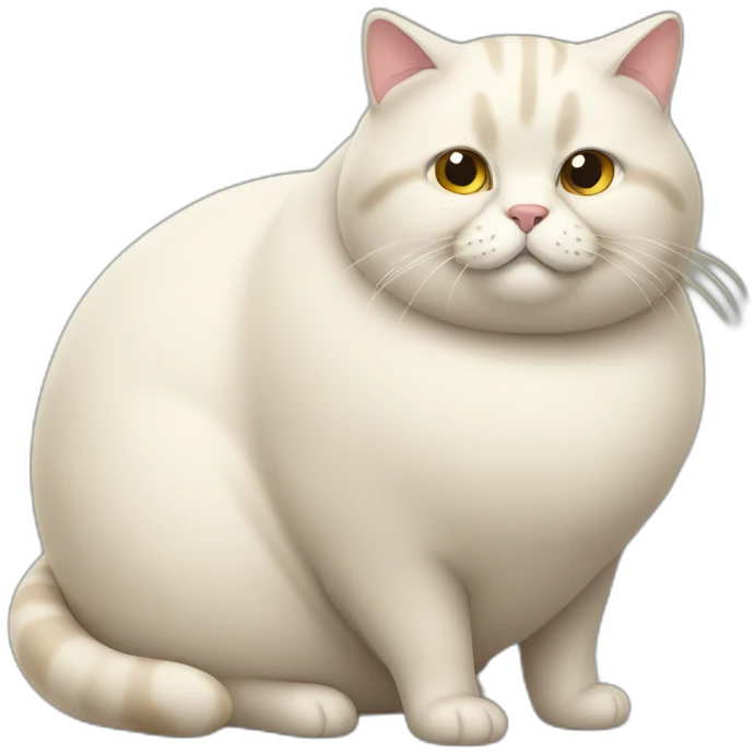 Fat cat emoji