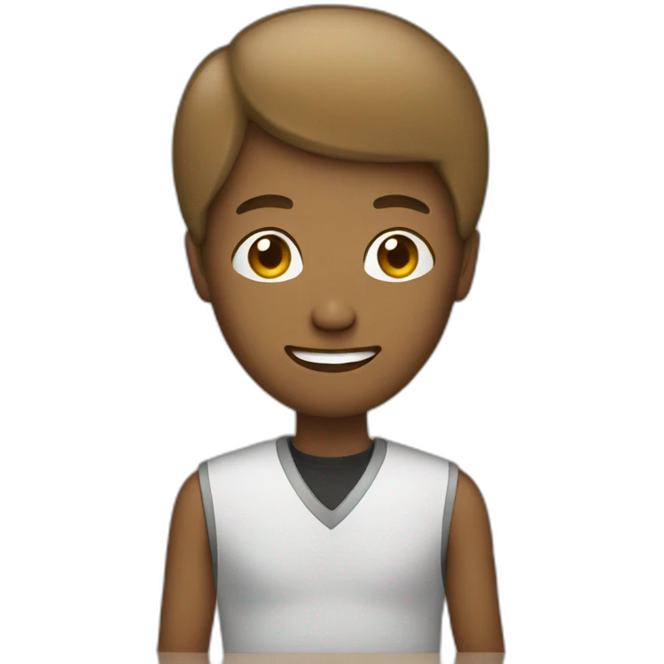human in phone emoji