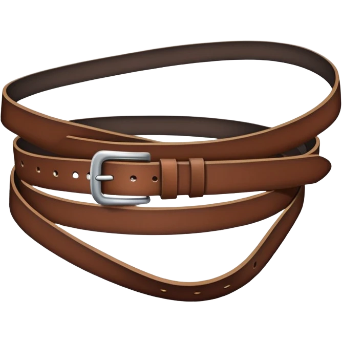 a belt whipping emoji