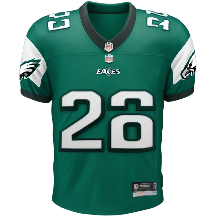 Philadelphia eagles Kelly green #26 emoji