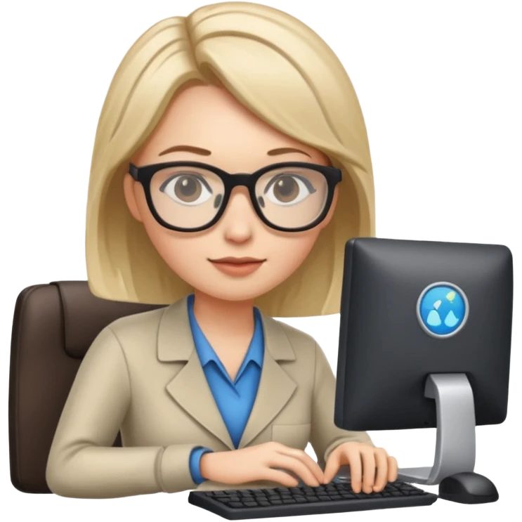 it-specialist-with-computer-and-code-female emoji