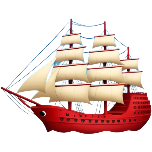 red sea ship emoji