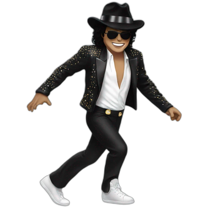 Micheal jackson dancing emoji