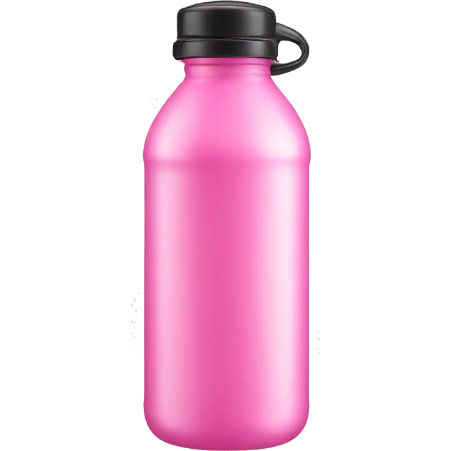 pink water bottle emoji