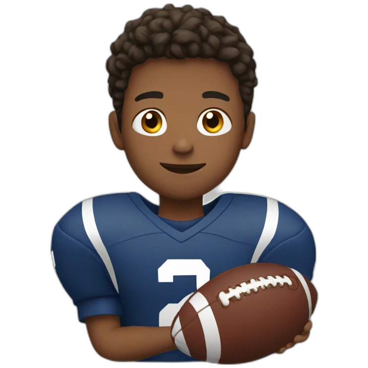 Boy-with-football emoji