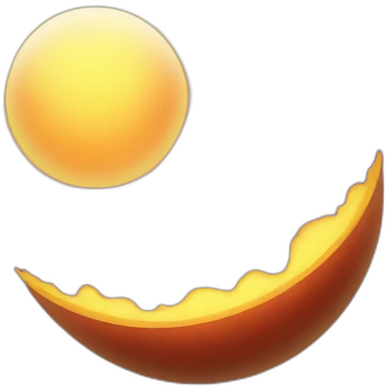 dying sun emoji