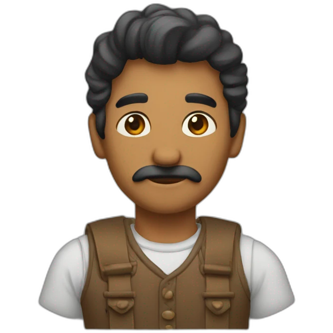 Hombre calvo emoji