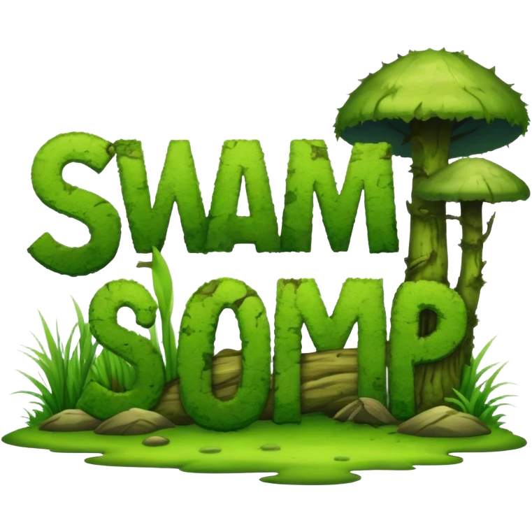 text that says 'swamp' emoji