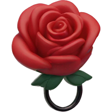 Rosehair claw clip emoji
