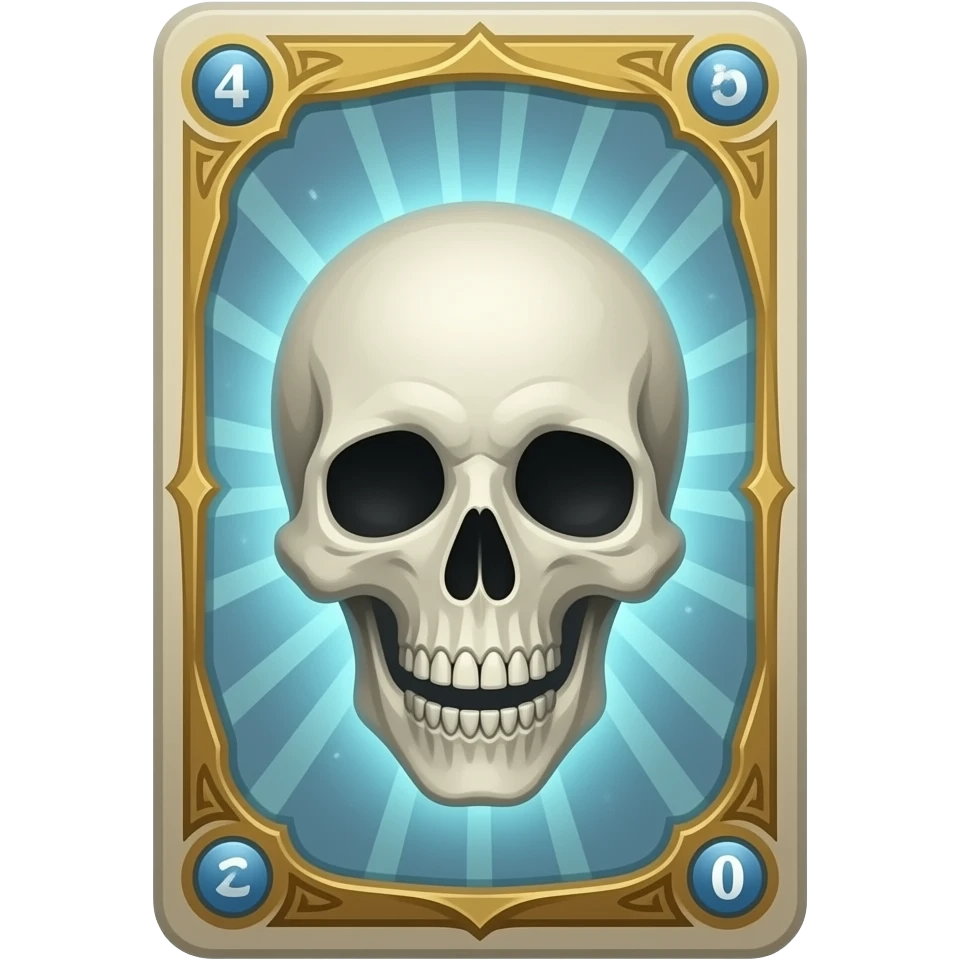 death relic card emoji