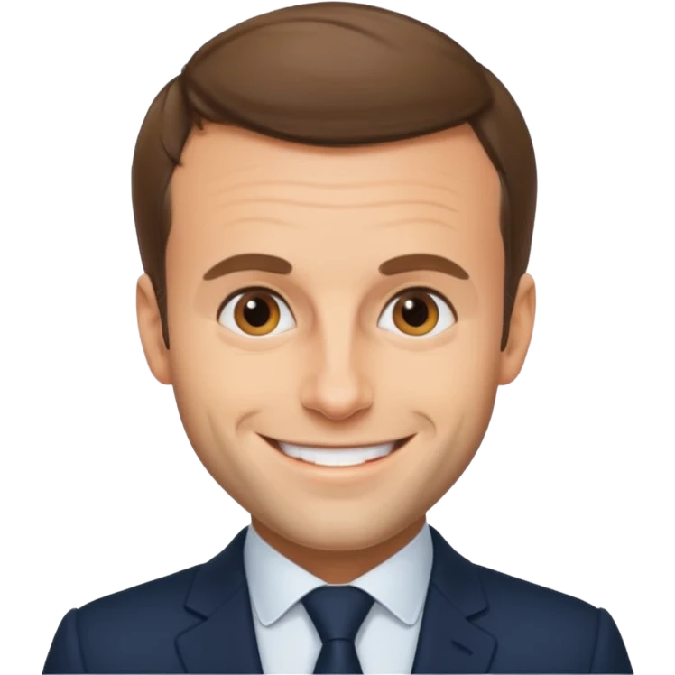 Emanuel Macron emoji