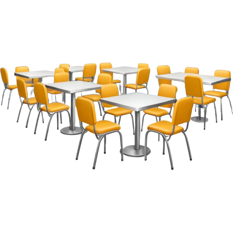 un comedor  de cafeteria emoji