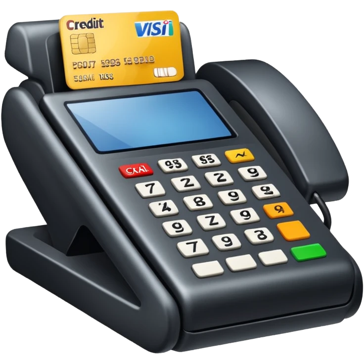 credit card point of sale emoji