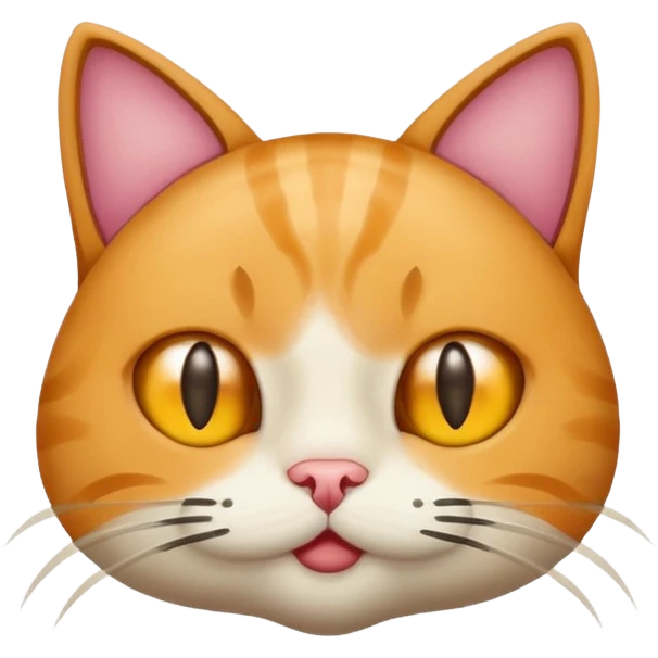 a cat that says huh emoji