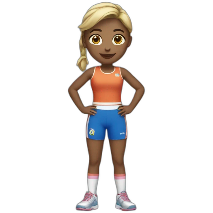 Sport girl emoji