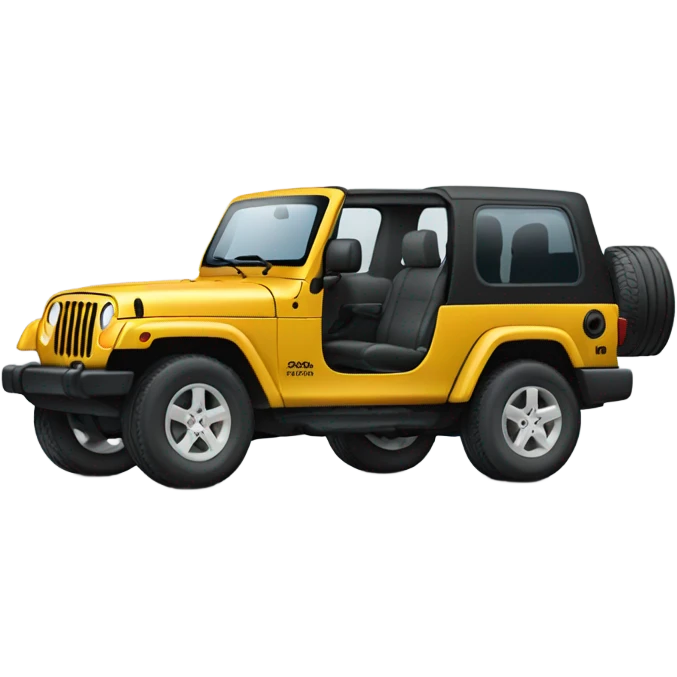 2004 long two door Jeep  emoji