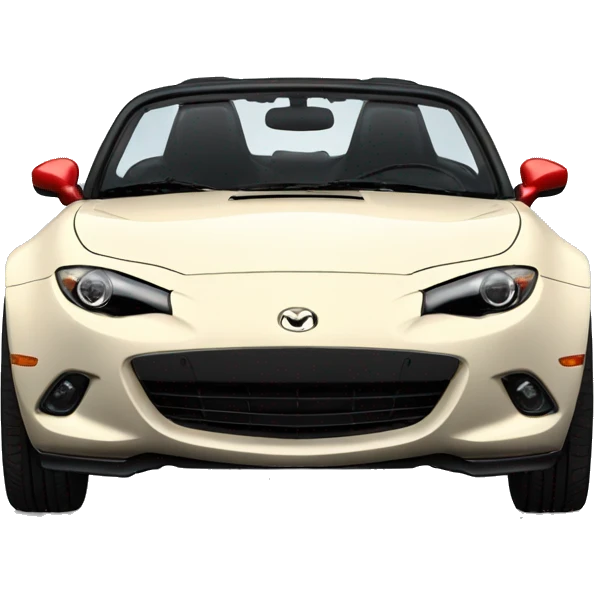 Mazda mx5 nb with sunglasses  emoji