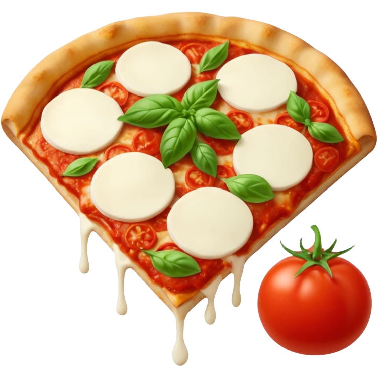 Margarita pizza emoji