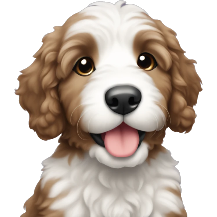 bernedoodle puppy emoji