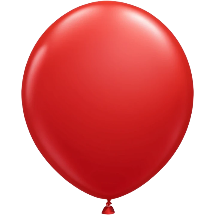 RED BALLOON emoji