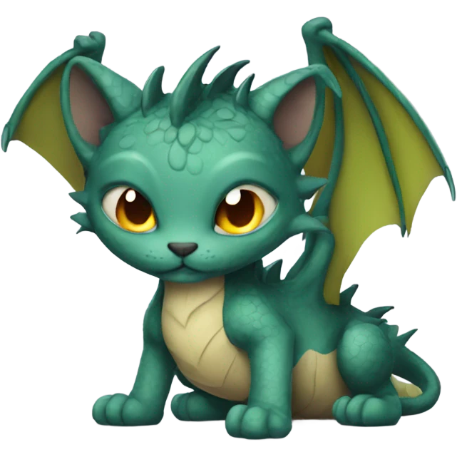 cat dragon  emoji