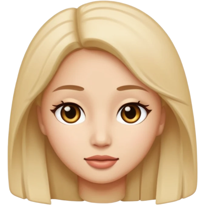 pretty genmoji that looks like Katrina Kiaf emoji