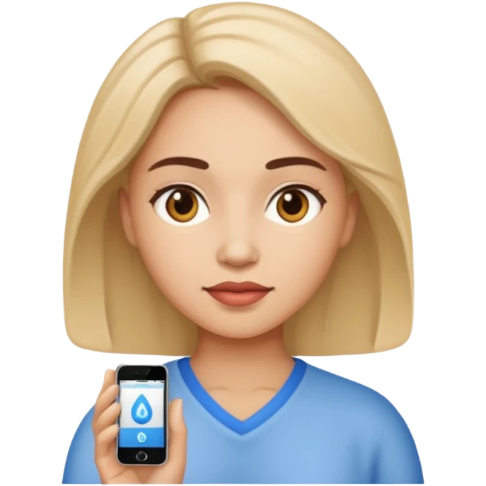 chronic diseases (diabets) woman iOS emoji style emoji