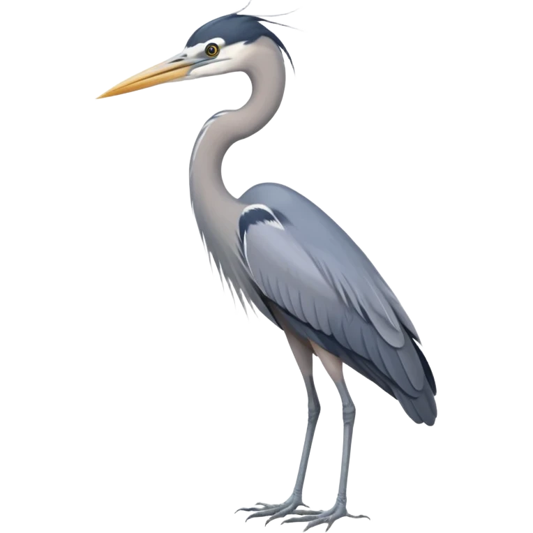  bird heron emoji