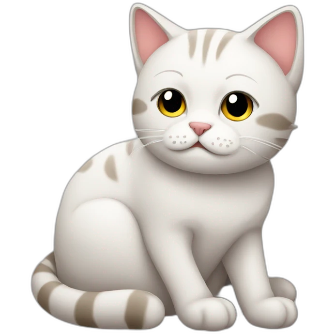 tired cat emoji