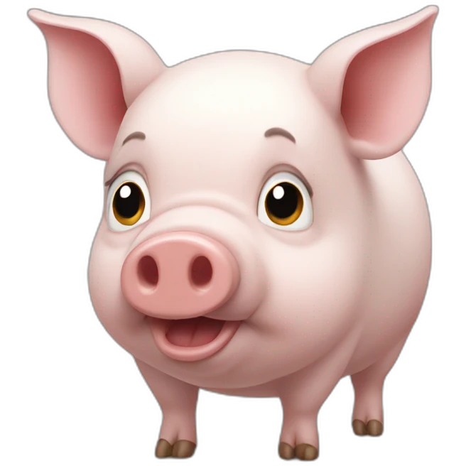 Cochon oiseau emoji