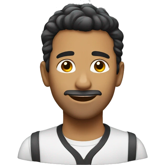 chico con un pratil emoji