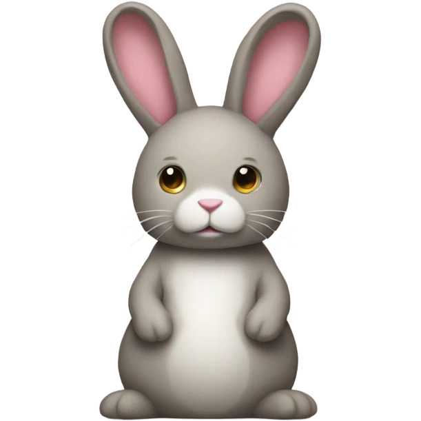 Cloth bunny emoji