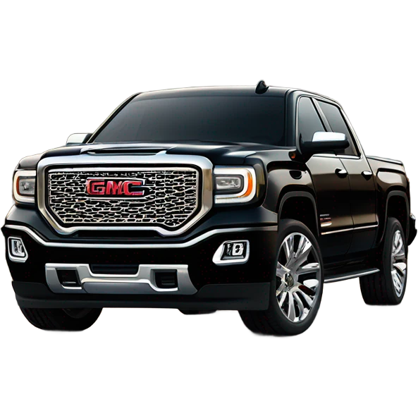 Car gmc Denali 2024 black  emoji