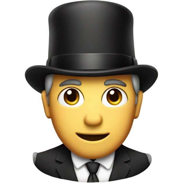 Man in bowler hat  emoji