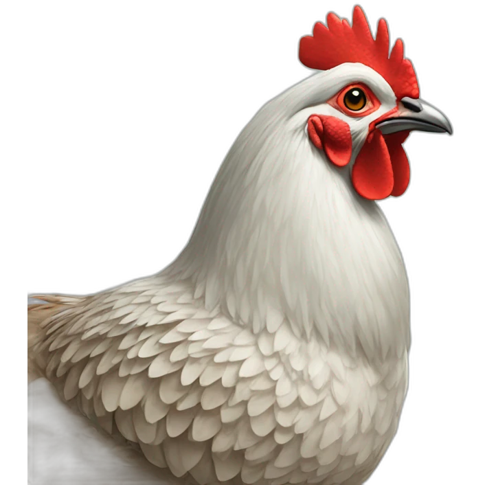 Araucana hen emoji