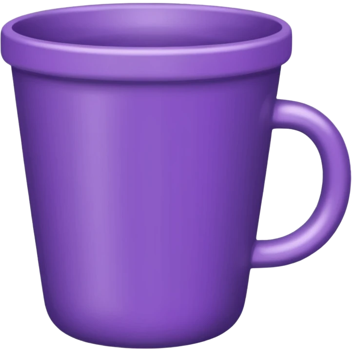 Purple stuff cup emoji