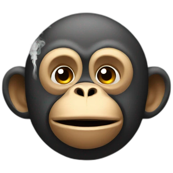 monkey smoke emoji