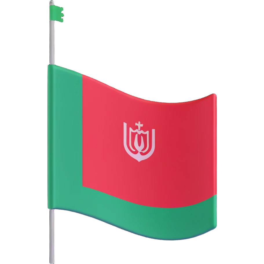 Saudi Arabian flag with a microchip emoji