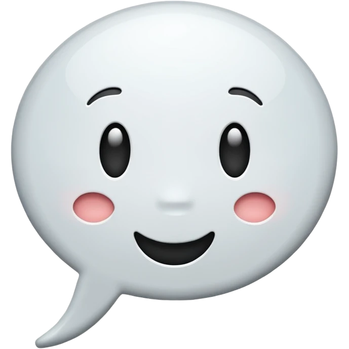 gloss Speech balloon emoji