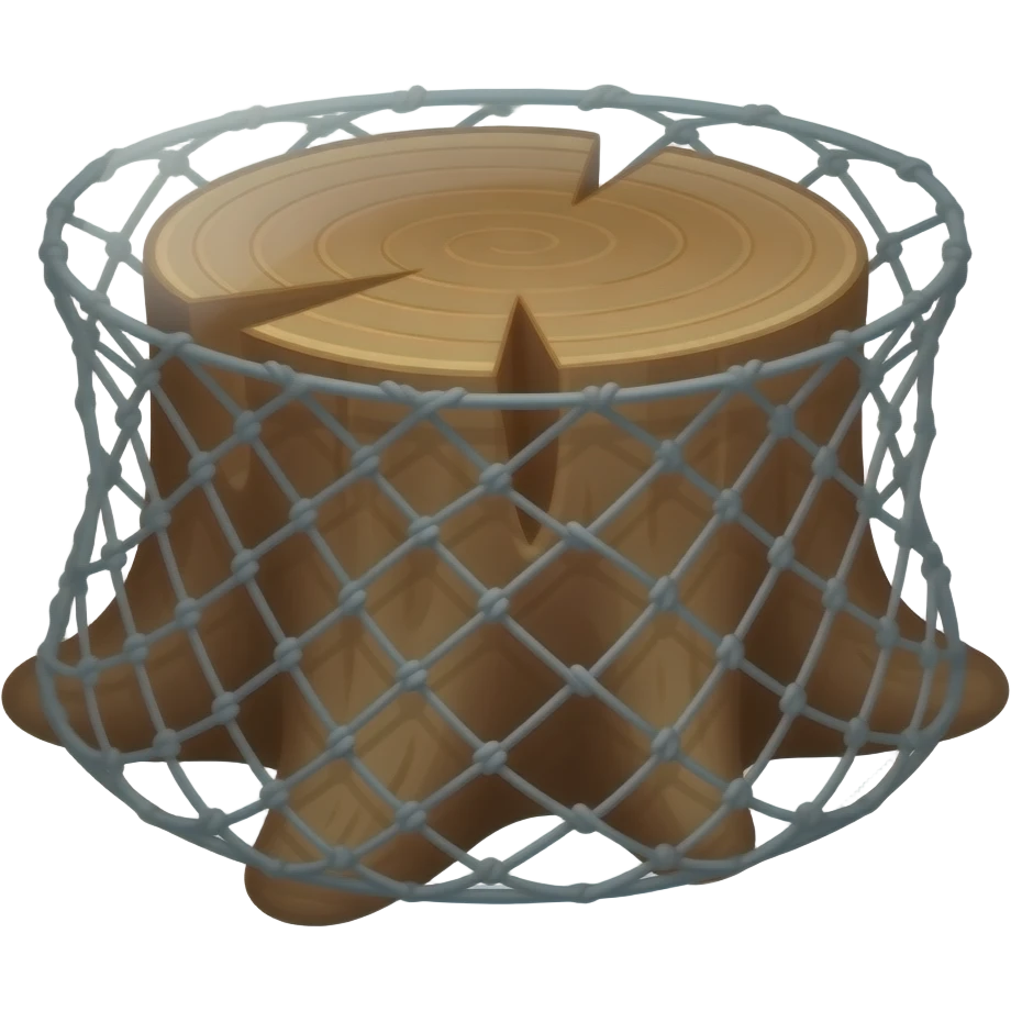 stumps inside net (Not a big ground ) emoji