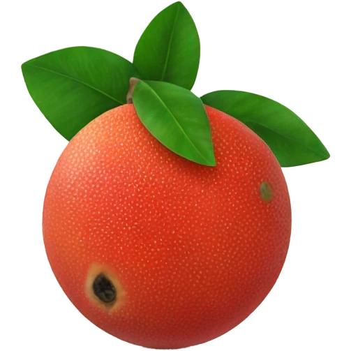Ripe guaraná fruits emoji