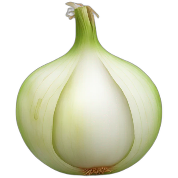 half of an onion tears emoji