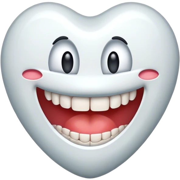smile with one missing tooth emoji