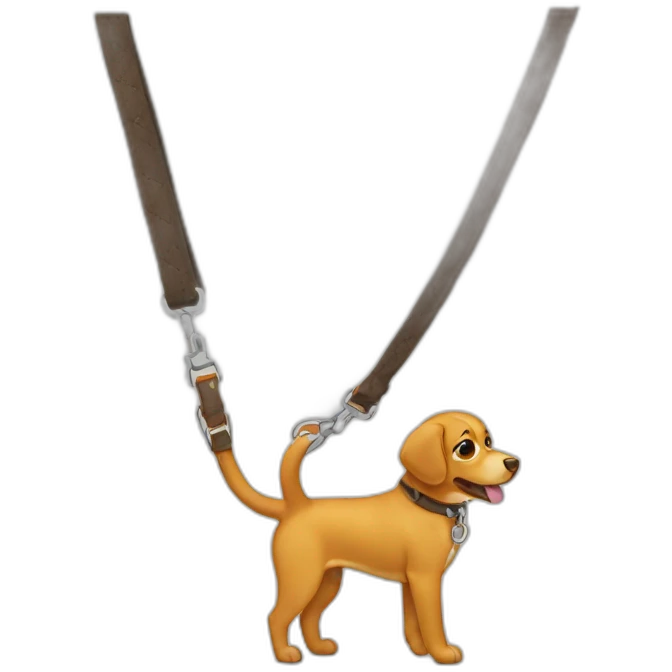 leash emoji