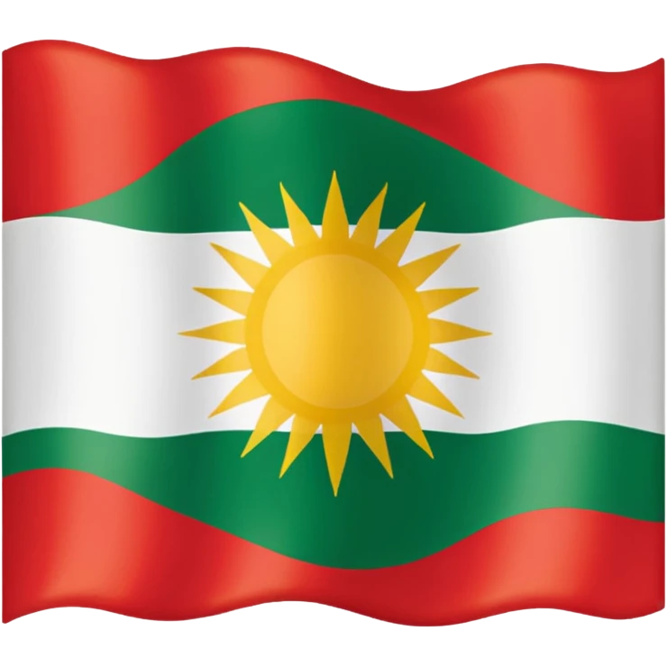 a kurdish flag emoji