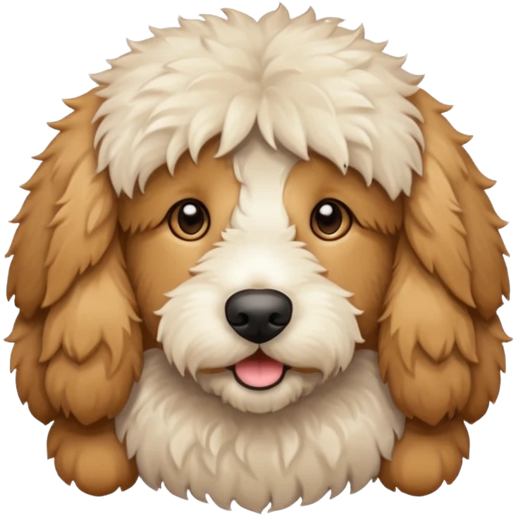 golden doodle  emoji