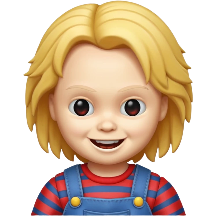 Un emojin de chuky emoji