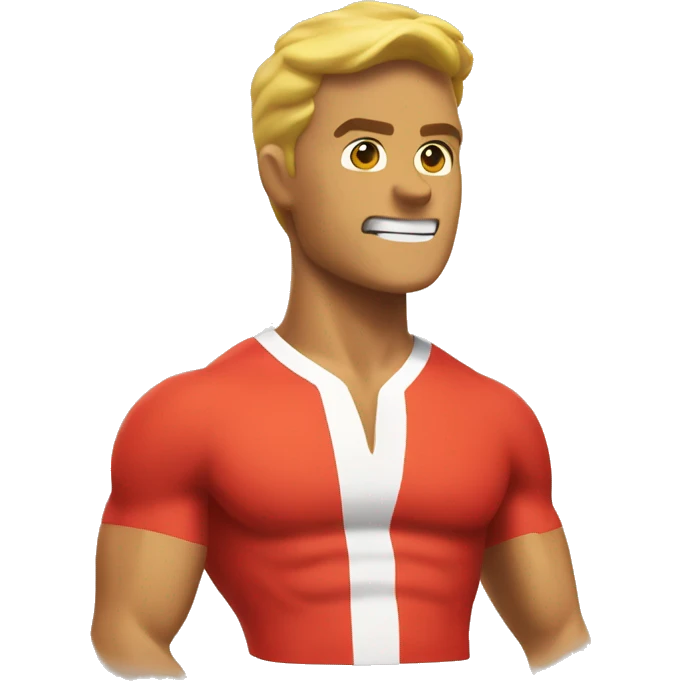 Baywatch neck emoji