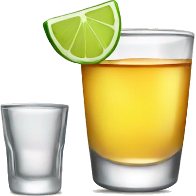 Tequila shot emoji