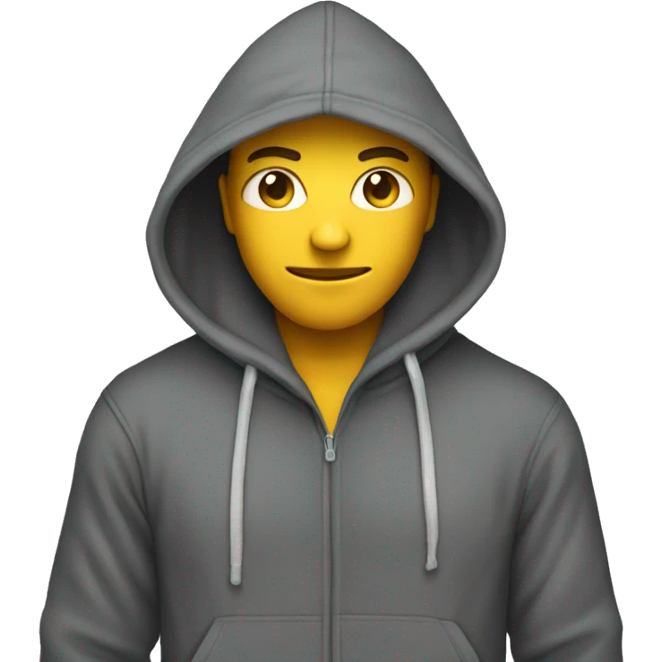 Hoodie without person wearing it emoji